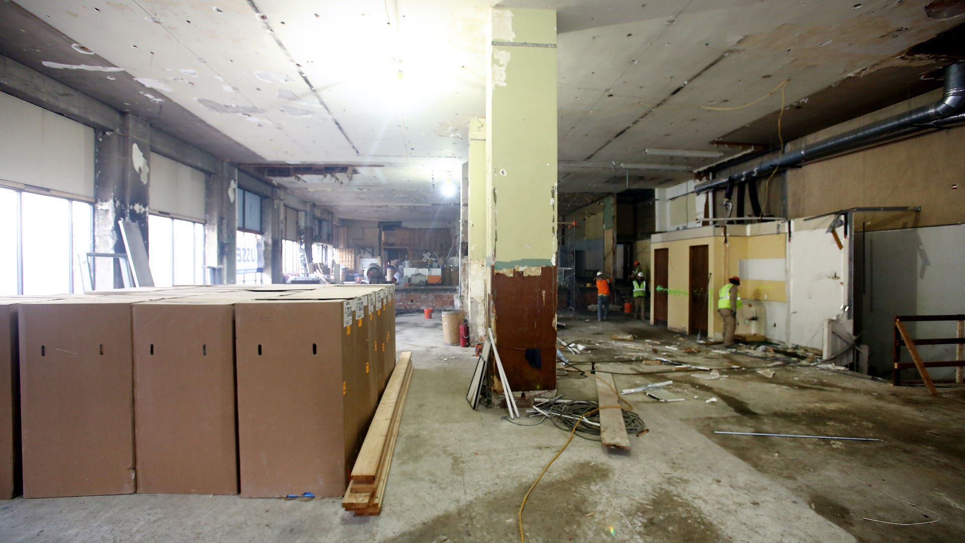 The Current Iowa construction
